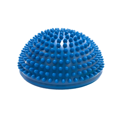 Półkula sensoryczna w kolorze niebieskim na białym tle